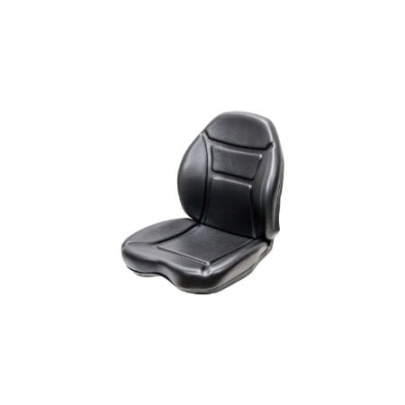 Uni Pro Complete Backrest & Seat Cushion Kit, Fits 336 Seat, Black Vinyl 7971