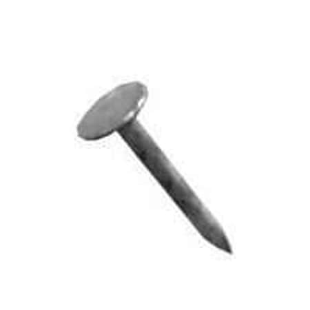 Pro-Fit Roofing Nail, 3 in L, 10D, Steel, Electro Galvanized Finish 132179