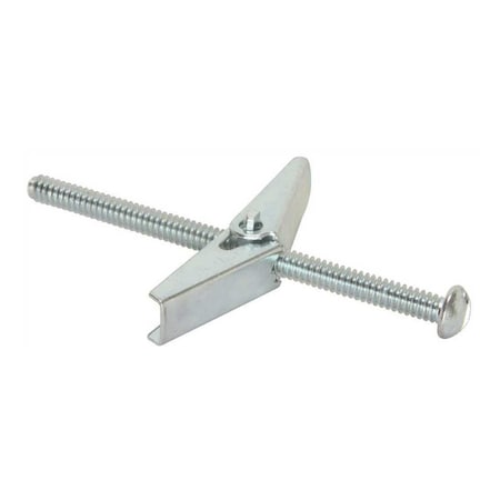 National Brand Alternative 3/16 in. x 3 in. Toggle Bolts Round Head Spring Wing, 50PK TOGB0190300CZ-050HD