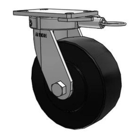 Albion stainless-Caster-8x3 330NX08528SL