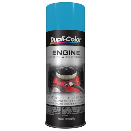 Vht Engine Paint Heat Resistant to 500 Degrees Fahrenheit; Pontiac Blue; 12 Ounce Aerosol Spray Can DE1610