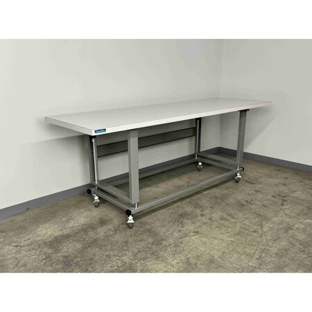 Stackbin Workbench, Mobile, Electric, Lift, Adj. E9636-2500-E-GN