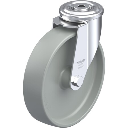 Blickle Kingpin Swivel Cstr, Gry Nylon, 8", 660 lb. LER-POG 200G
