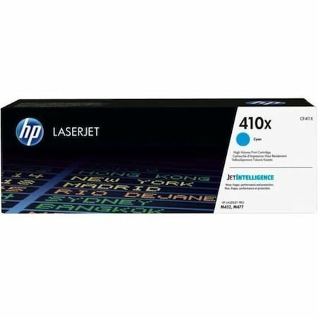 Hp High Yield Toner Cartridge, Cyan CF411X