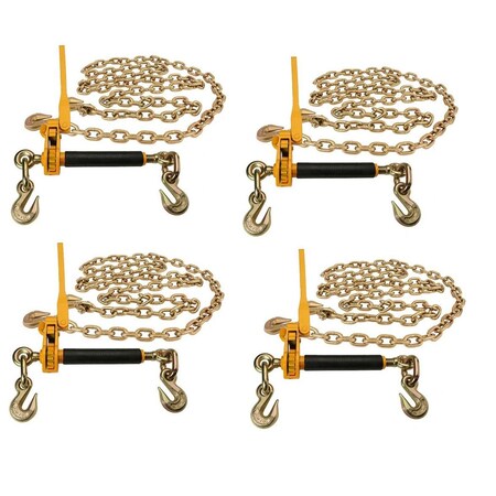 Mytee Products 3/8 - 1/2 Peerless QuikBinder H5125-0658 4 3/8 20ft G70 Chain 4 7100#, 4PK CB-PQB-38x4-CH3820x4