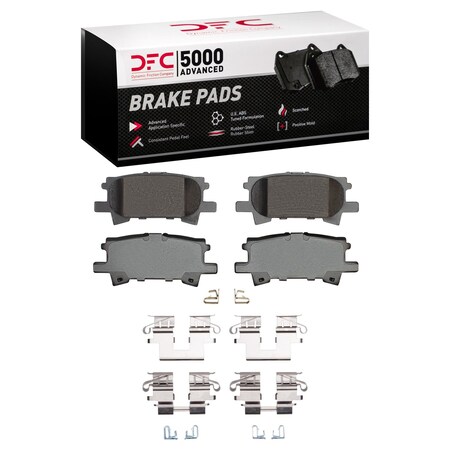 Dfc 5000 Advanced Disc Brake Pad Set, 1551-0996-01
