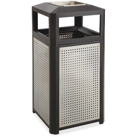 Safco Evos Series Steel w/ Ash, 15 Gal 9933BL