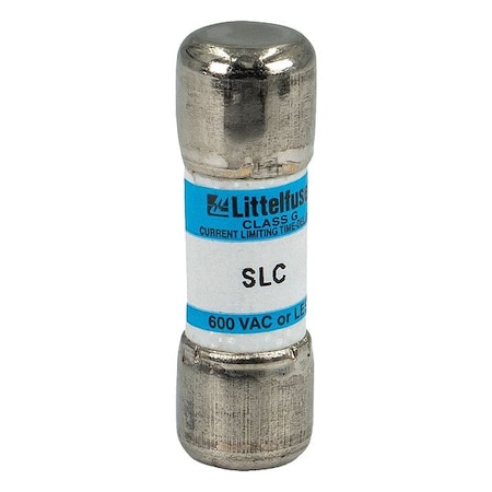 Littelfuse Fuse, SLC Series, Time-Delay, 600 V AC, Cylindrical 0SLC012.T