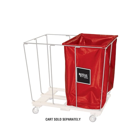 Royal Basket Trucks Drop-In Divider, 10 bu, Red G10-RRX-R2N
