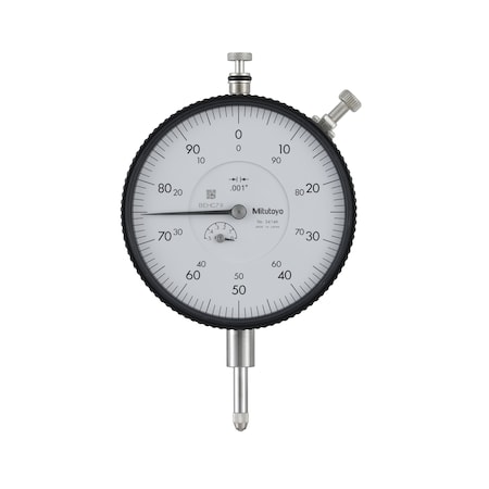 Mitutoyo Dial Indicator, .001-.4"/Oh 3414A
