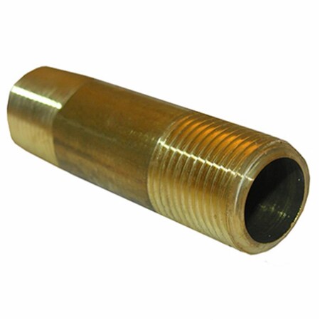 Keen 0.375 in. Short Brass Nipple KE572670