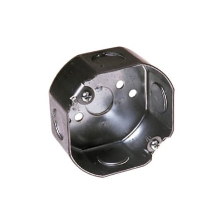 Raco Electrical Box, 11.8 cu in, Octagon Box Box Type, Steel 110