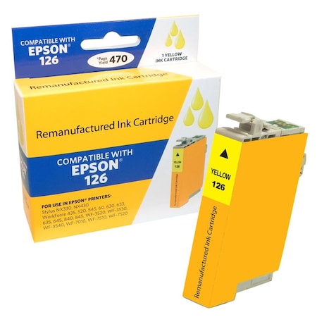 Ereplacements Ink-Epson-126-Yellow-Kodak T126420-KD