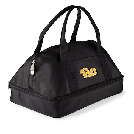 Picnic Time Family Of Brands NCAA Pittsburgh Panthers Potluck Casserole Carrier - Insulated Thermal Food Carrier 650-00-175-504-0