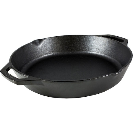 Lodge Cast Iron Dual Handle Pan 12 in. Black L10SKL