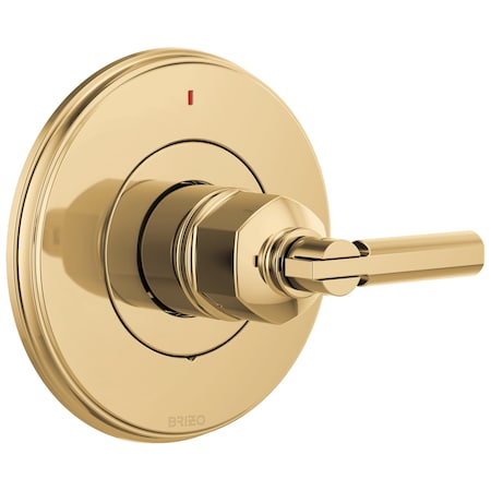 Brizo Invari: Pressure Balance Valve Only Trim - Less Handle T60P076-PGLHP