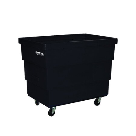 Royal Basket Trucks Cube Truck, Blk, Rubber G13-BKX-RCA-4HNN