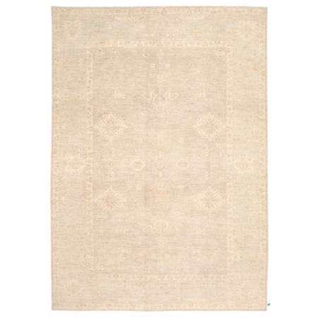Pasargad Home  Denver Hand-Knotted Grey Wool Area Rug-10 ft. 0 in.  X 13 ft. 7 in. 45666