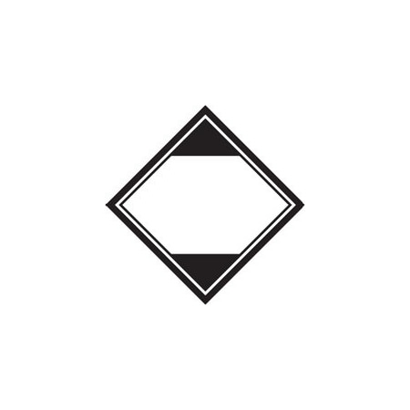 Bubblefast 4 1/4 x 4 1/4'' - Regulated Labels BFDL1295