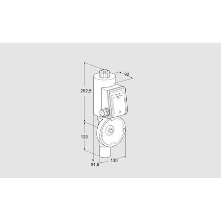 Honeywell Kromschroder Actuator, Solenoid MB 7NQ3 120VAC KS74923036