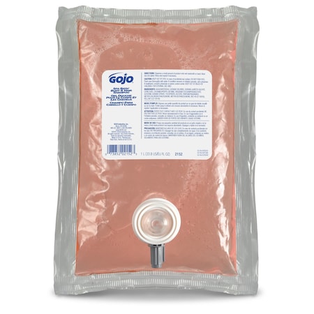 Gojo SPA BATH Body & Hair Shampoo, 1000mL NXT Refill, PK8 2152-08
