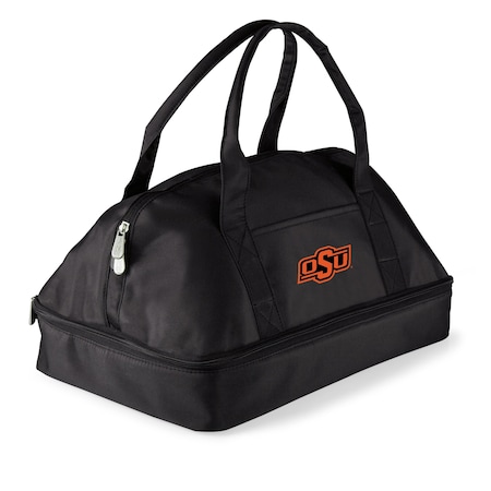 Picnic Time Family Of Brands NCAA Oklahoma State Cowboys Potluck Casserole Carrier - Insulated Thermal Food Carrier 650-00-175-464-0