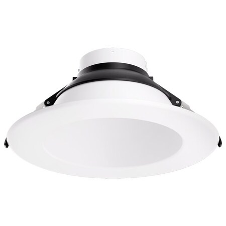 Elco Lighting Birch 6in Round Adjustable  Reflector Trim, lm, K, Black ELB610W