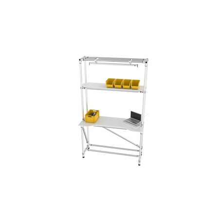 Trilogiq Worktable With Storage And Led. 20512-14