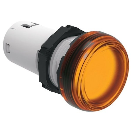 Lovato Monoblock Orange Led Pilot Lig 24V, 10PK LPMLB1