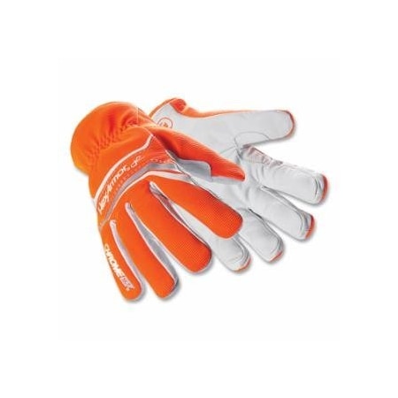 Hexarmor Chrome SLT Lightweight Leather Palm Cut-Resistant Gloves, 4075, A6 Cut, 2X-Large, 572-4075-XXL-11