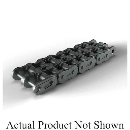 Hkk Chain HKK British Standard Riveted, 10 ft OAL, 1.5P, 1 Dia x 1 W, AS BS24BR2A