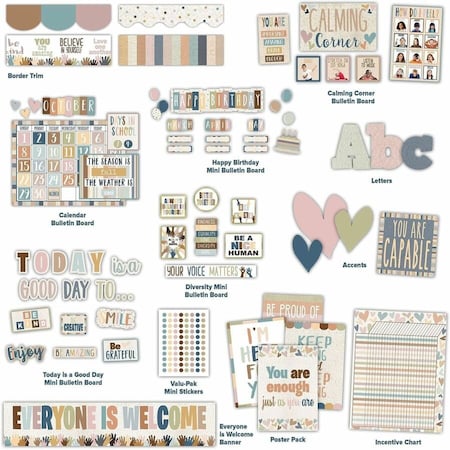 Teacher Created Resources Everyone is Welcome Decor Set, Multi, 1 Set 2088692