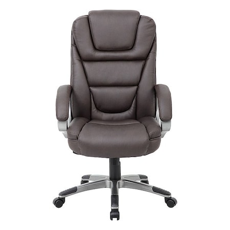 Zoro Select Executive Chair, High Back, Leather Seat 452R16