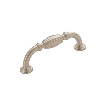 Amerock Blythe Traditional Kitchen Cabinet Pull 3" Center to Center Satin Nickel BP55222G10