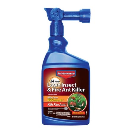 Bioadvanced BioAdvanced 24 Hour Ready-to-Spray Lawn Insect and Fire Ant Killer Spray 32 oz 700790A