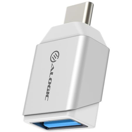 Alogic ULTRA MINI USB-C TO USB-A ADAPTER - SILVER ULCAMN-SLV