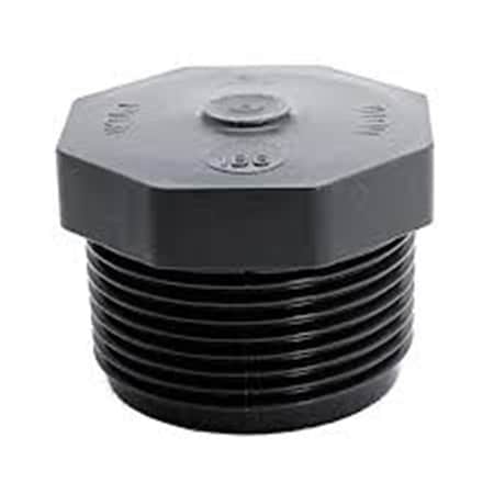 Praher 0.25 in. Plug ABS White PRE15S1