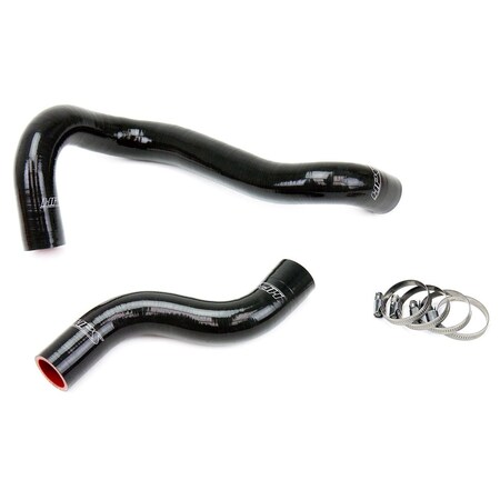 Hps Performance High Temp Reinforced Silicone Radiator Coolant Hose Kit, Black, 57-1451-BLK