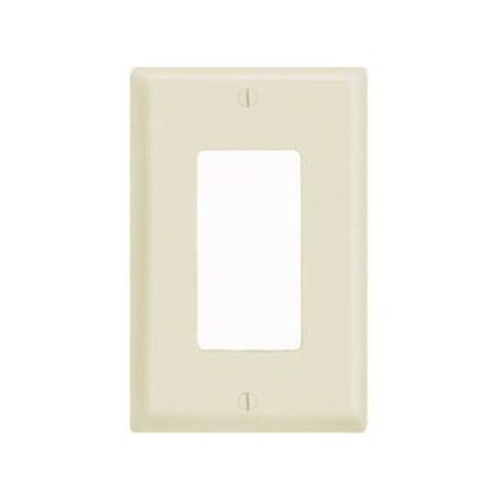Leviton Decora Wallplate, Midway Size, Gang 1, Brown 80601