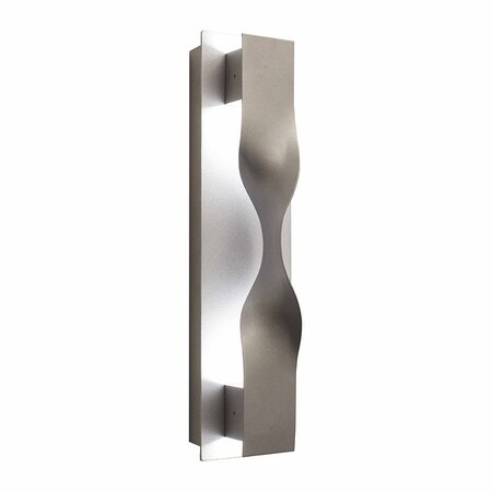 Westgate CREST WALL SCONE COVER , CRUSH TYPE , SILVER CRE-08-SIL