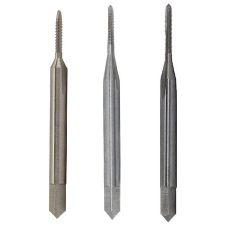 Drill America No 6-32 UNC Carbon Steel Tap Set DWTS6-32