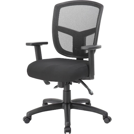 Boss Mesh Task Chair, Adjustable Arms B6023