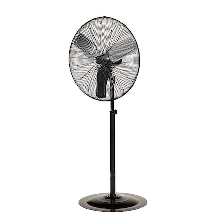 Tpi CirculatingFan, 30inDia, Black, Plug-In CACU 30-PO