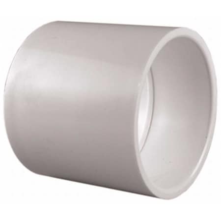 Charlotte Pipe And Foundry Charlotte Pipe 3/4 in. PVC Coupling Socket x Socket, 50PK PVC 02100  0850HD