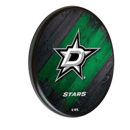 Holland Bar Stool Co Dallas Stars 13" Solid Wood Sign WSgnPBlkDalSta