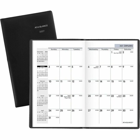 At-A-Glance Planner, 12Mnth, Pckt, Stitch AAGSK5300