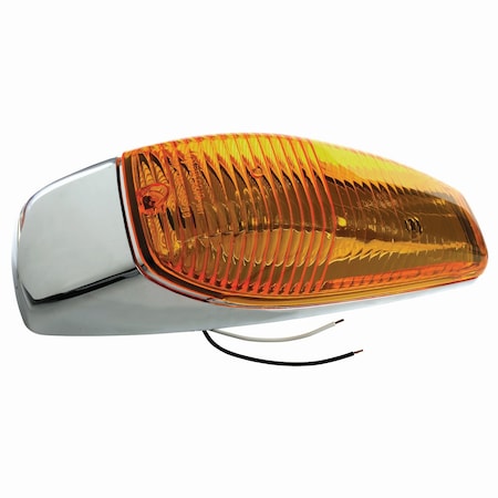 Grote CLR/MKR LAMP- YEL- OEM- CHROME AERODYNAM 46823