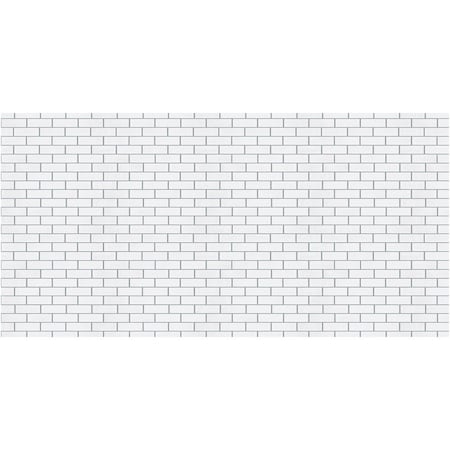 Fadeless Design Roll, 48in. x 12ft., Subway Tile, 4PK P0057508