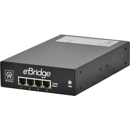 Altronix PoE Extender, 24 to 56VDC/24VAC Input V EBRIDGE4CR