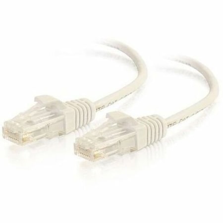 C2G 6IN/0.15M CAT6 UTP 28AWG WHT C2G02235